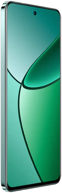 realme 12 plus 5g verde copertina frontale lato sinistro