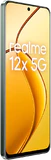 realme 12x 5G svart front vänster sida