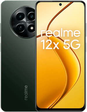 realme 12x 5G svart Översikt