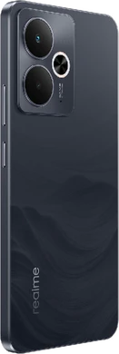 realme 14T 5G zwart achterkant rechterzijkant