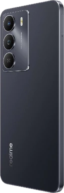realme 14x black back left side