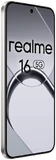 realme 16 5G schwarz Vorderseite linke Seite
