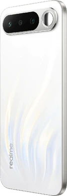 realme 16 5G weiß Rückseite linke Seite