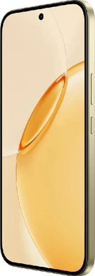 realme 16 Pro 5G gold Vorderseite rechte Seite