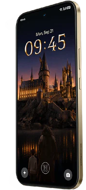 realme 16 Pro 5G Harry Potter Edition Vorderseite rechte Seite