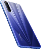 realme 6 sininen takapuoli oikea puoli pohja