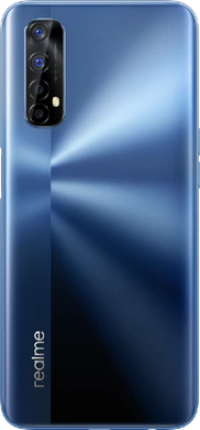 realme 7 blauw achterkant