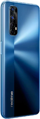 realme 7 blauw achterkant rechterzijkant
