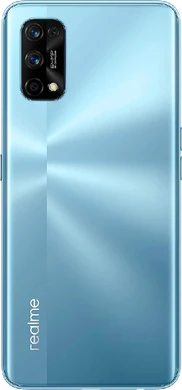 realme 7 Pro silver tillbaka