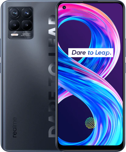 realme 8 Pro black overview
