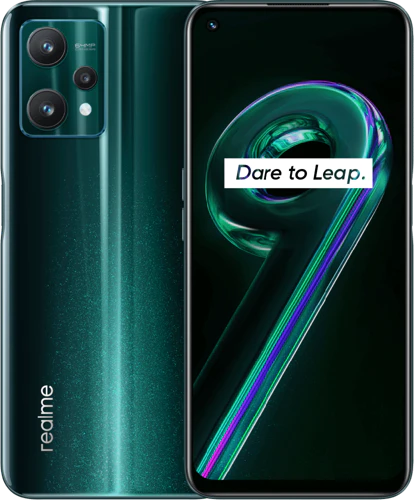 realme 9 Pro 5g groen overzicht