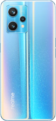 realme 9 pro plus sininen takapuoli
