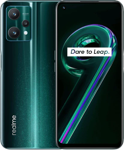 realme 9 pro plus groen overzicht