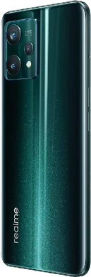 realme 9 pro plus vihreä takapuoli vasen puoli