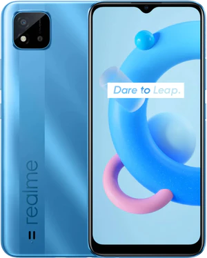 realme C11 2021 blu panoramica