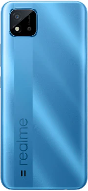 realme C11 2021 blu indietro