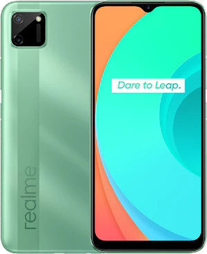realme C11 groen overzicht