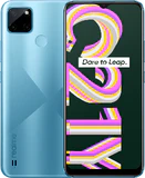 realme C21Y blauw overzicht