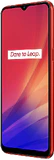 realme C3 rot Vorderseite rechte Seite