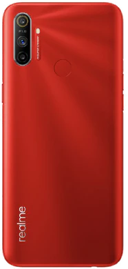 realme C3 rot Rückseite