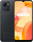realme C30 black overview