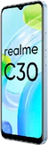 realme C30 blue front right side