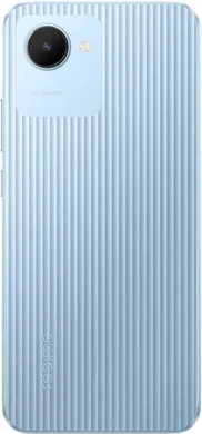 realme C30 blue back