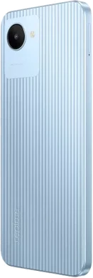 realme C30 blue back left side