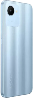 realme C30 blue back right side