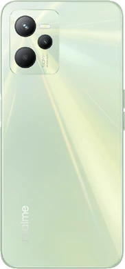 realme C35 grön tillbaka