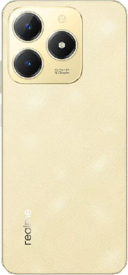 realme C61 gold back