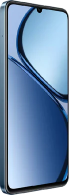 realme C63 blue front left side