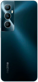 realme C65 blauw achterkant