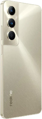 realme C65 gold back right side