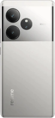realme GT 6 silver back