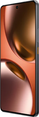 realme GT 7 svart front höger sida