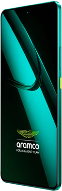 realme GT 7 Dream Edition groen voorkant rechterzijkant
