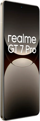 realme GT 7 Pro grey titanium front left side