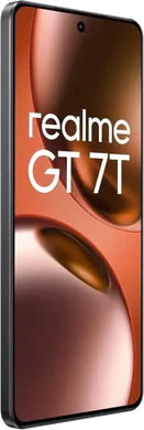realme GT 7T noir couverture côté gauche