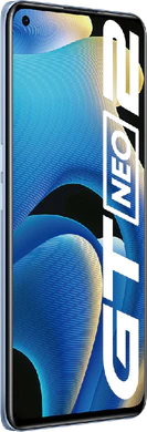 realme GT Neo 2 blue front left side