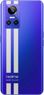 realme GT neo 3 blauw achterkant
