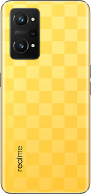realme GT neo 3T geel achterkant