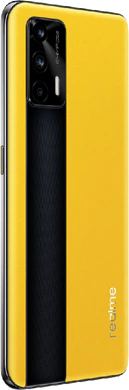 realme GT yellow back right side