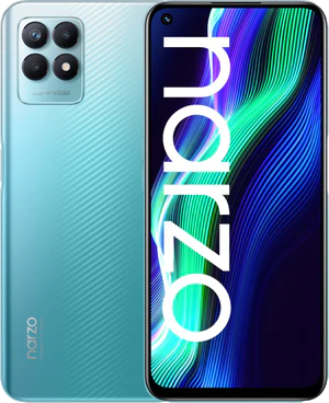 realme narzo 50 blauw overzicht
