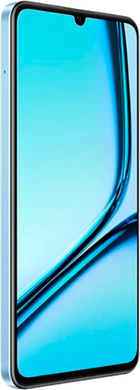 realme Note 50 blå front vänster sida