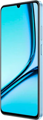realme Note 50 blå front höger sida