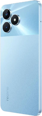 realme Note 50 blå tillbaka vänster sida