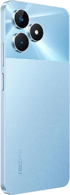 realme Note 50 blå tillbaka höger sida
