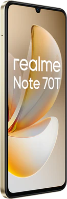 realme Note 70T or couverture côté gauche