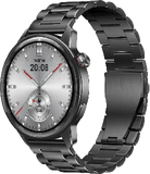 realme Watch S2 metallic grey front right side